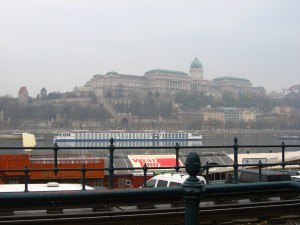 Chateau de Buda vu depuis Pest
